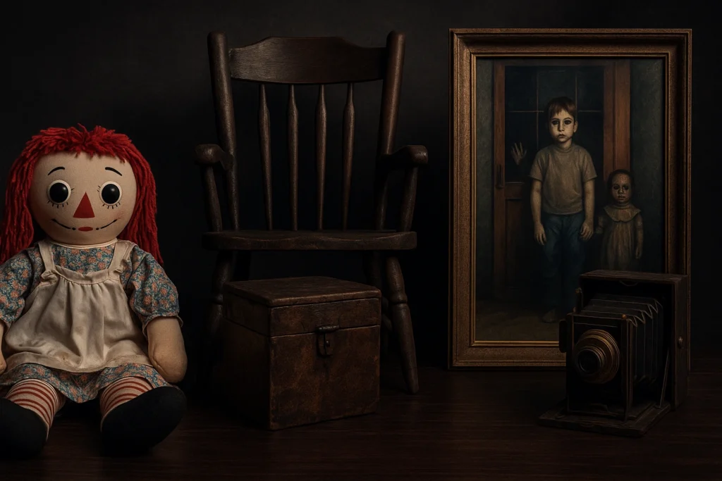 5 benda terkutuk paling mengerikan di amerika dari annabelle hingga dybbuk box