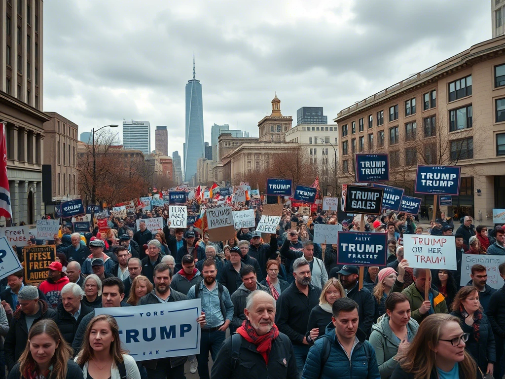 Protes anti trump