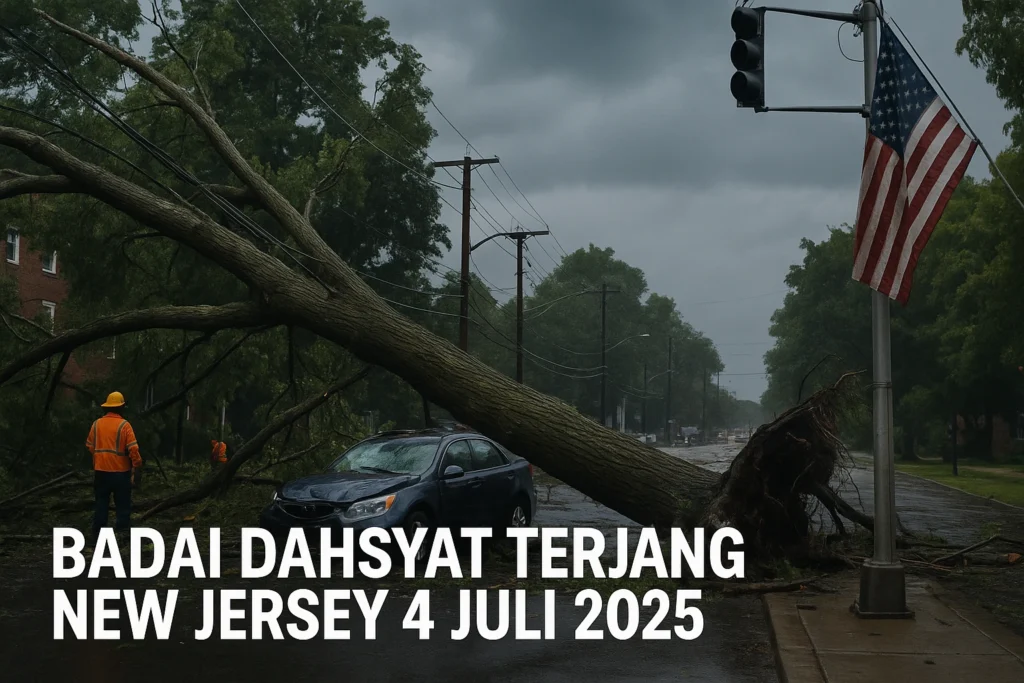 3 tewas di new jersey usai badai petir terjang wilayah timur laut as
