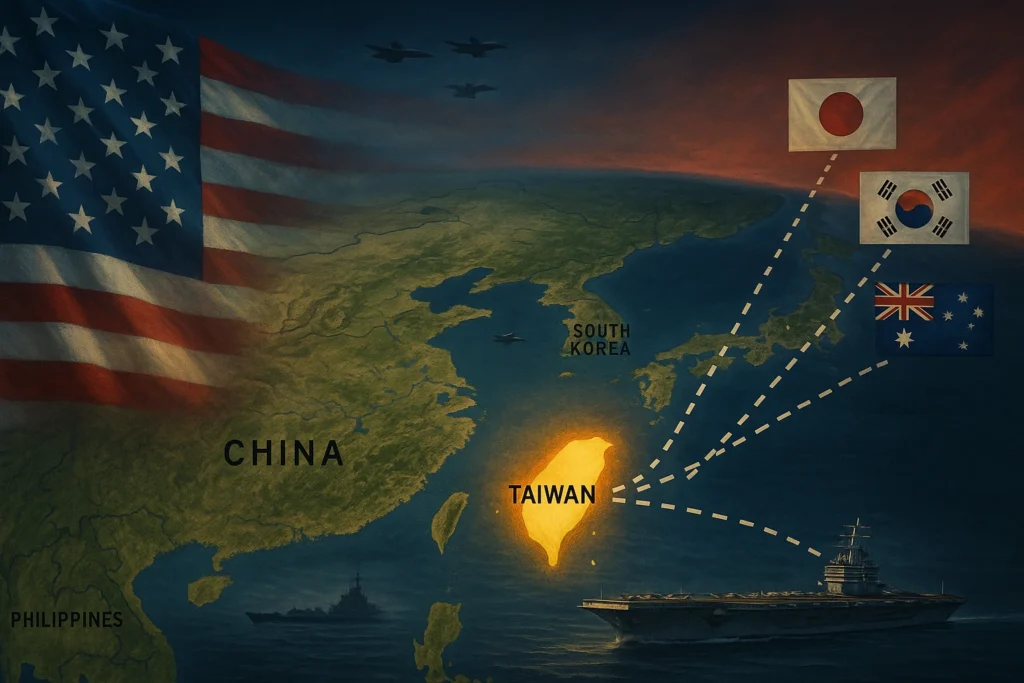 As desak peran sekutu dalam konflik taiwan, ketegangan diplomasi meningkat