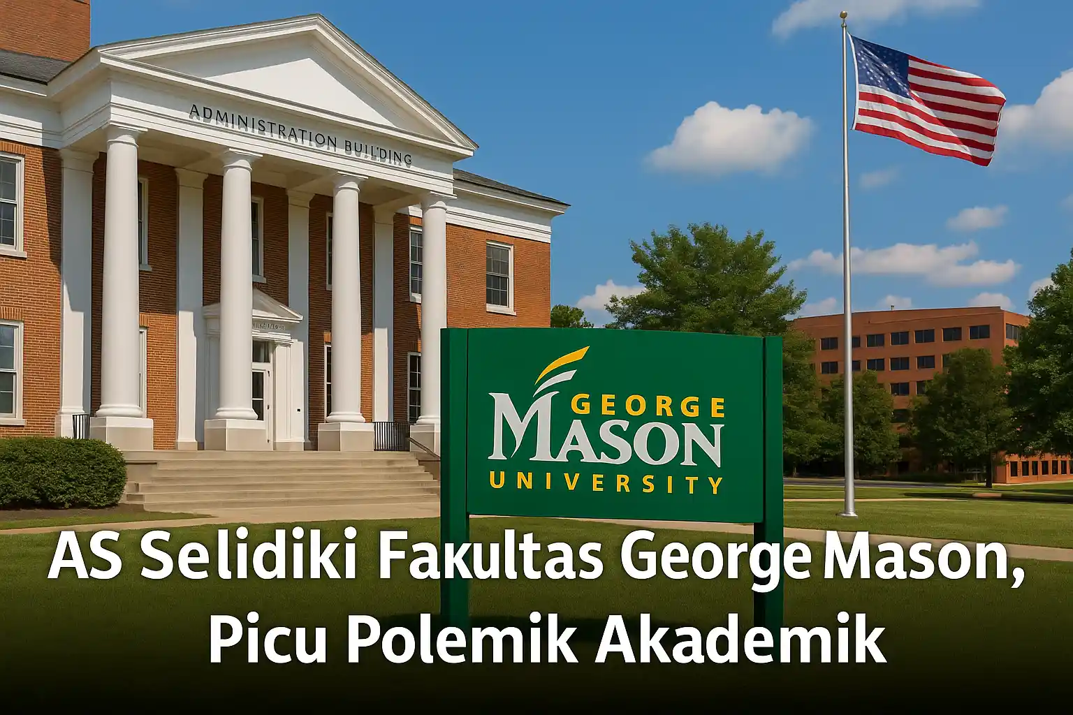 As selidiki fakultas george mason, picu polemik akademik