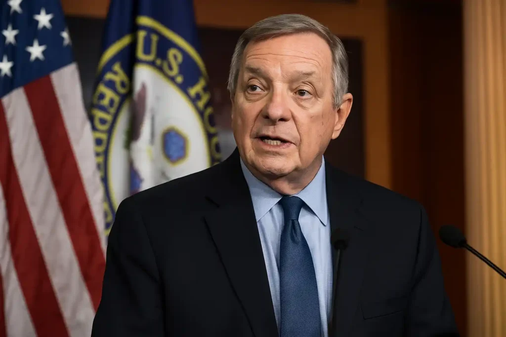 Fbi tandai file epstein sebut trump, kata senator durbin