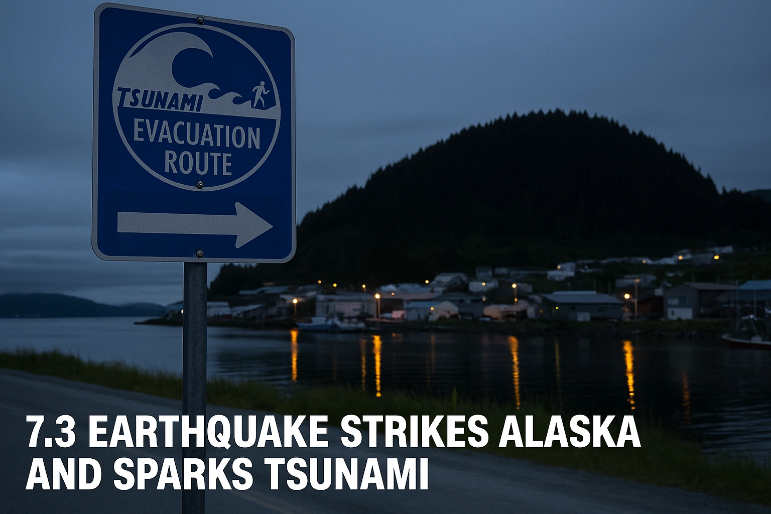 Gempa alaska 7,3 sr picu peringatan tsunami, warga dievakuasi