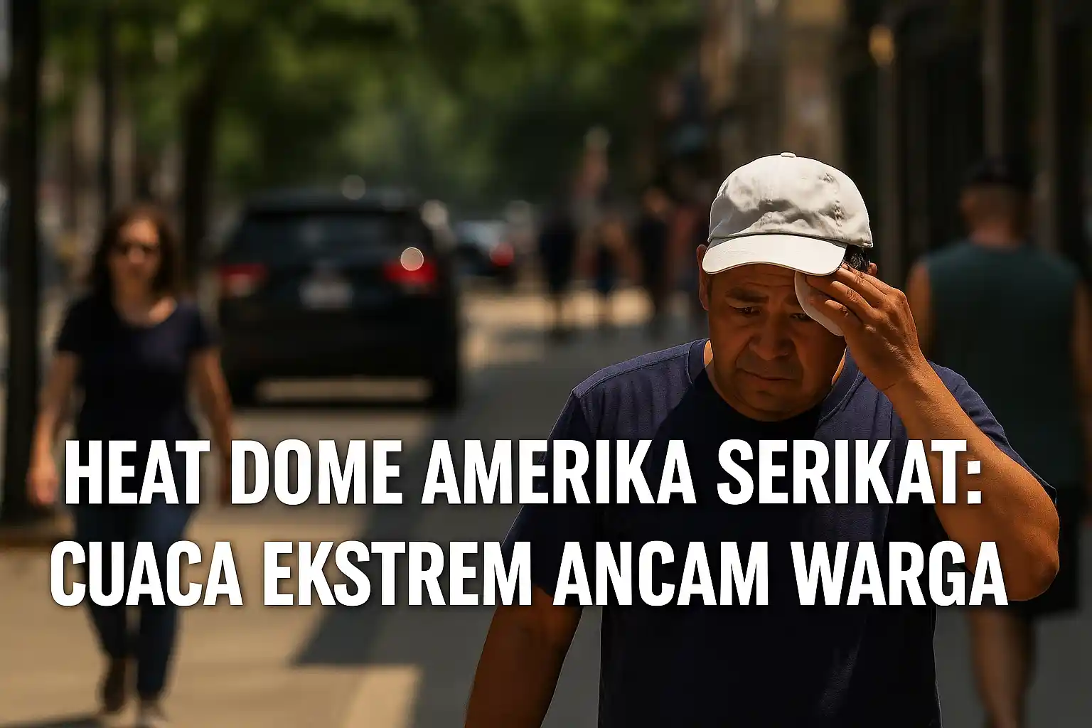 Heat dome amerika serikat, suhu ekstrem dan banjir mengintai