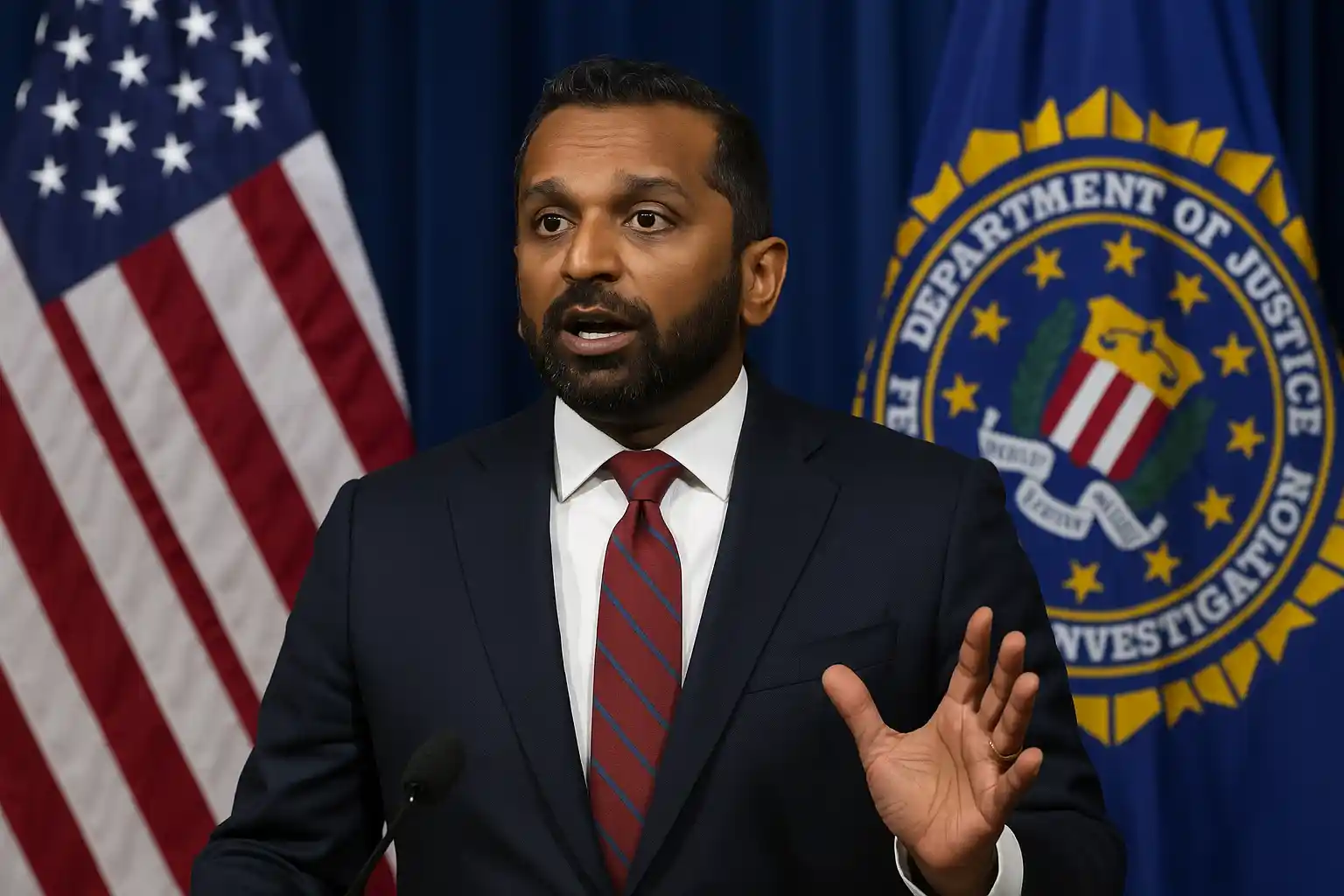 Kash patel klarifikasi isu mundur terkait berkas epstein