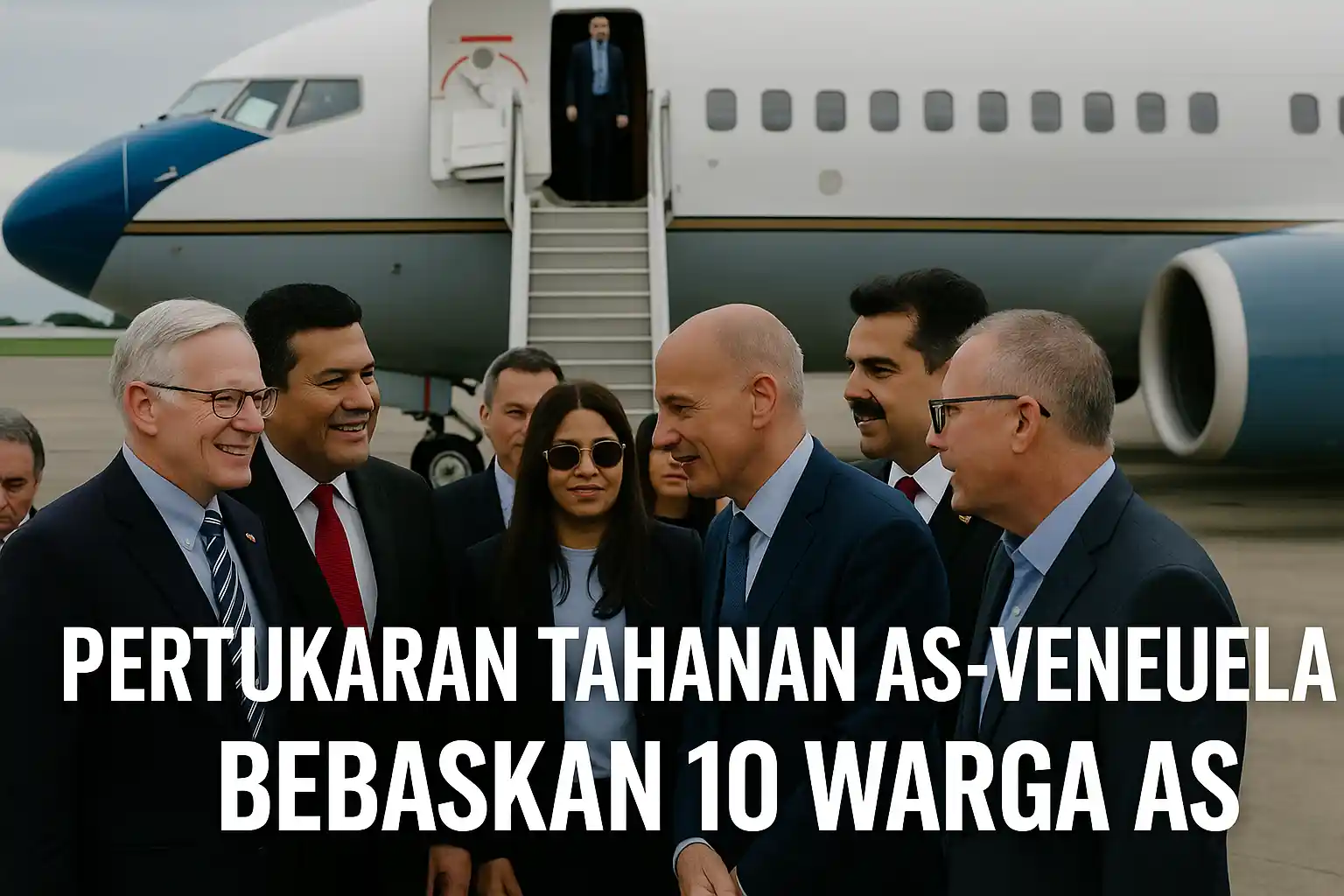 Pertukaran tahanan as-venezuela bebaskan 10 warga as