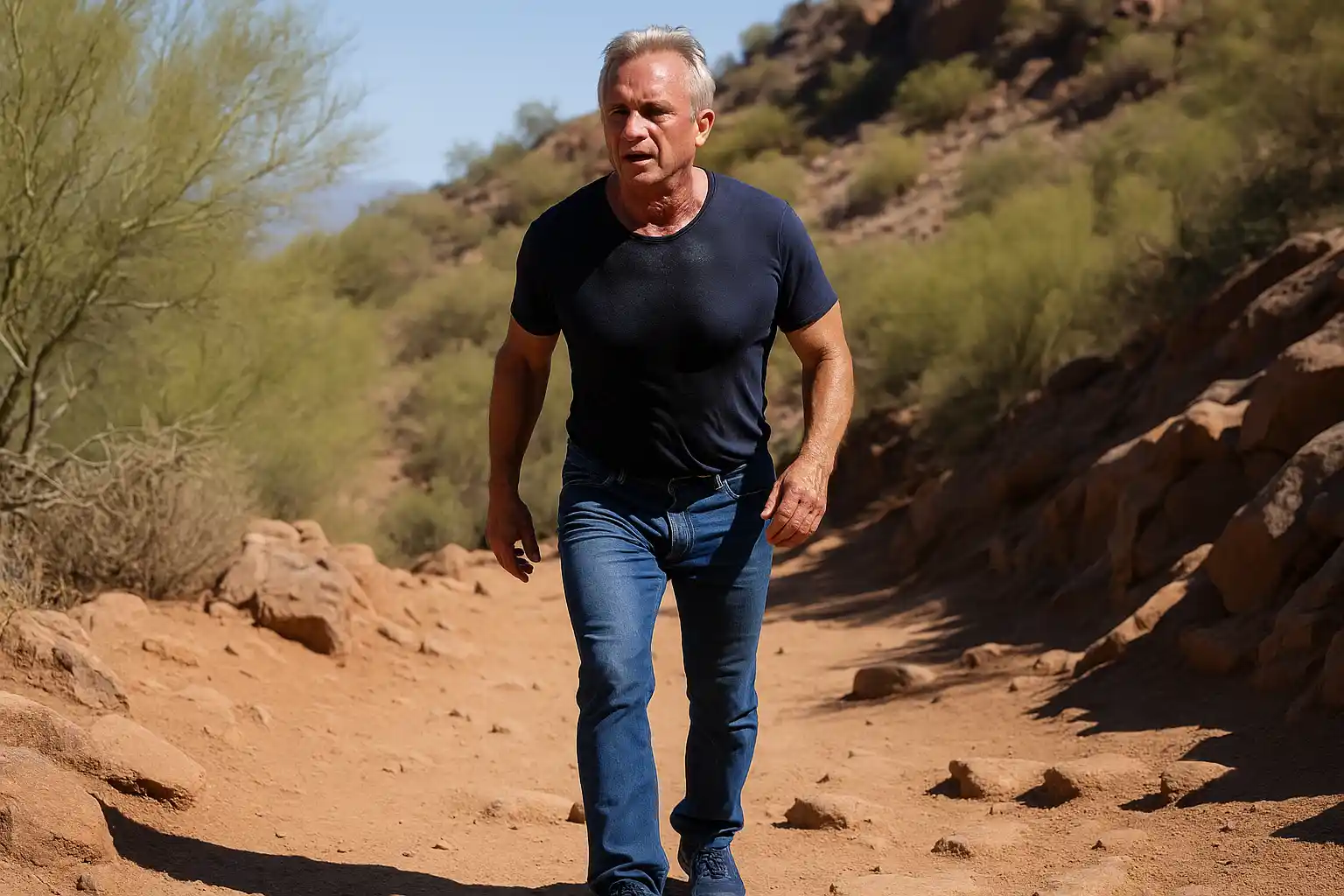 Rfk jr pakai jeans