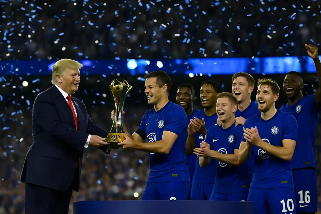 Trump chelsea club world cup bikin geger final sepak bola