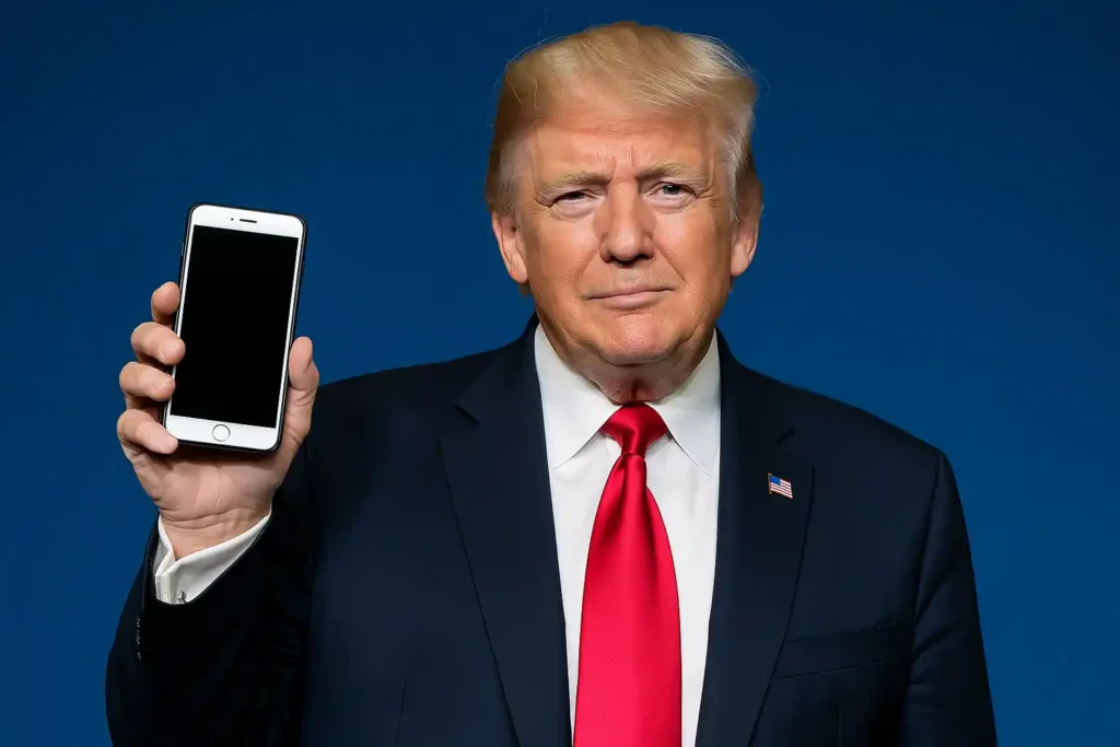 Trump t1 mobile made in america smartphone pertama