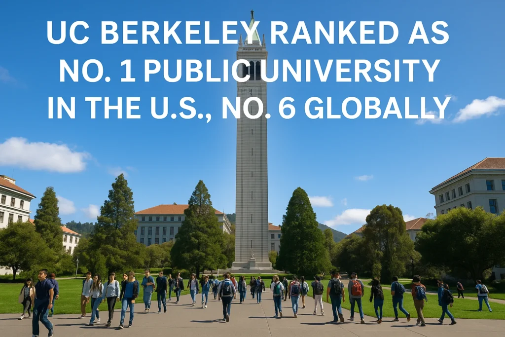 Uc berkeley raih predikat kampus negeri terbaik as, peringkat 6 dunia