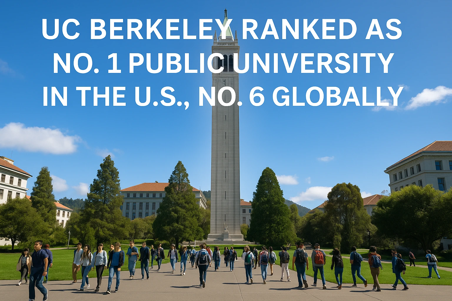 Uc berkeley raih predikat kampus negeri terbaik as, peringkat 6 dunia