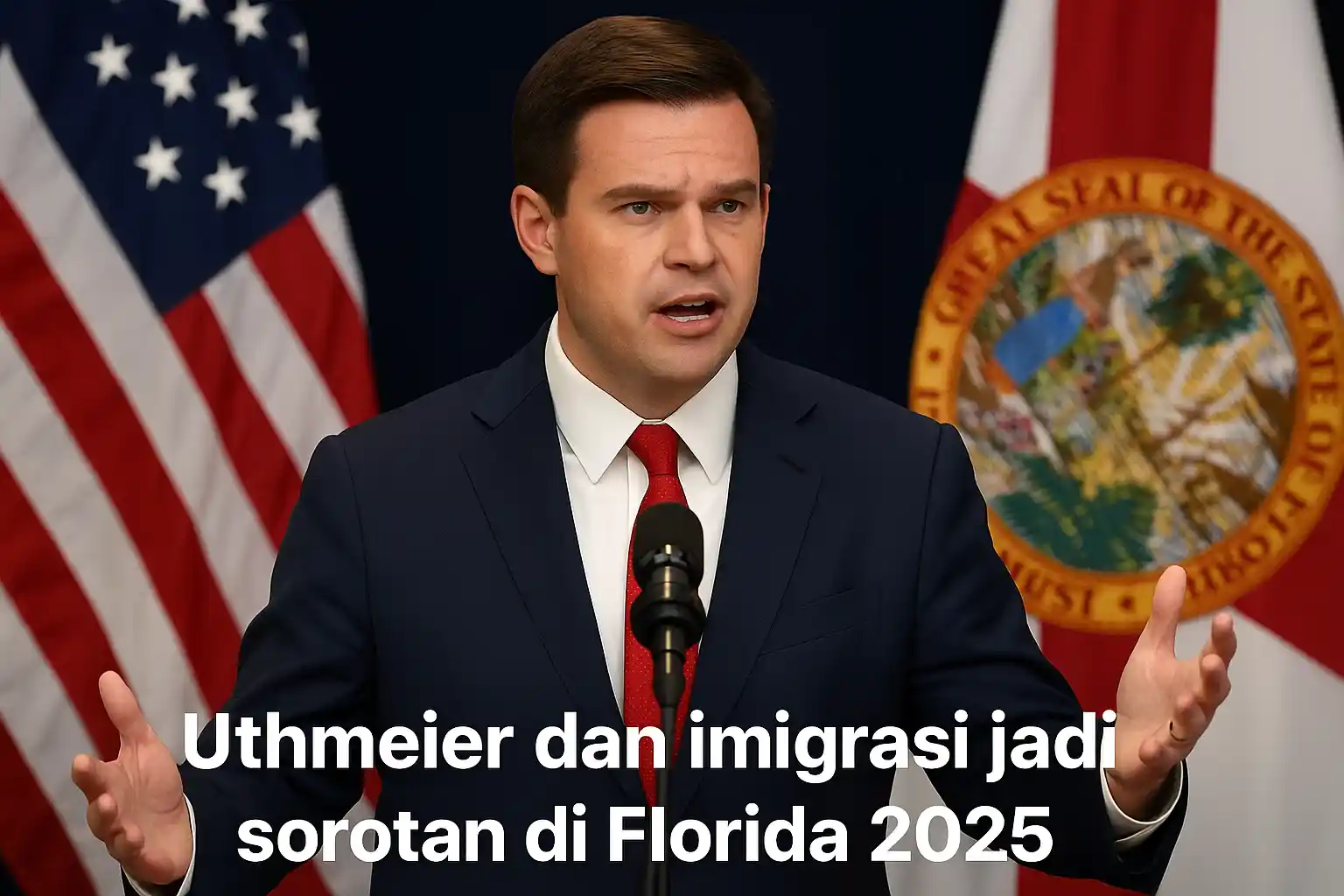 Uthmeier dan imigrasi jadi sorotan di florida 2025