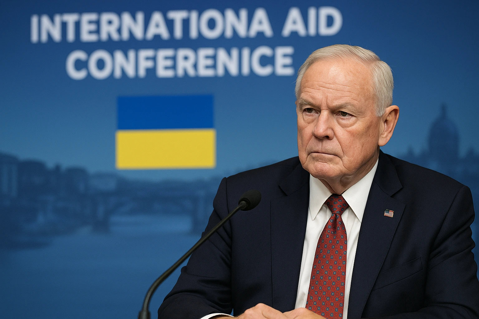 Utusan as keith kellogg hadiri konferensi bantuan ukraina di roma