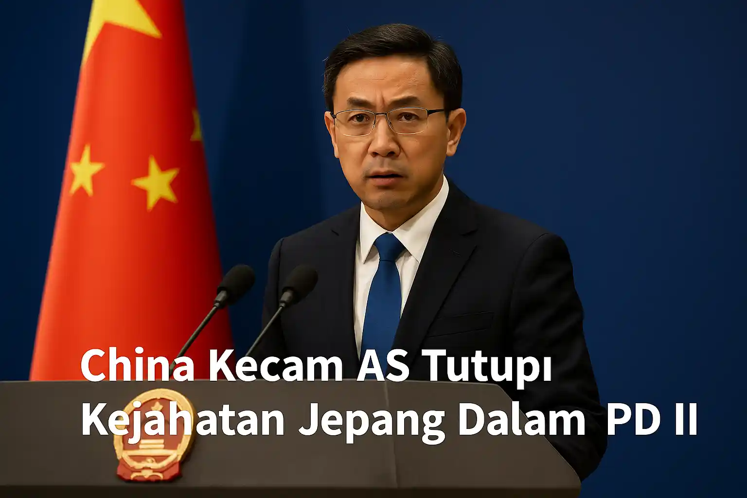 China kecam as tutupi kejahatan jepang dalam pd ii