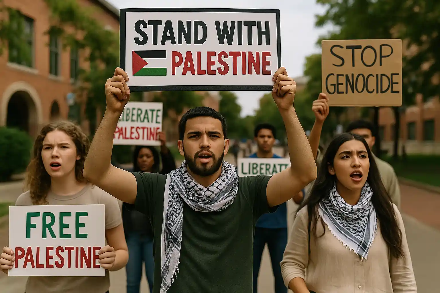 Dukungan gen z terhadap hamas picu perdebatan di as