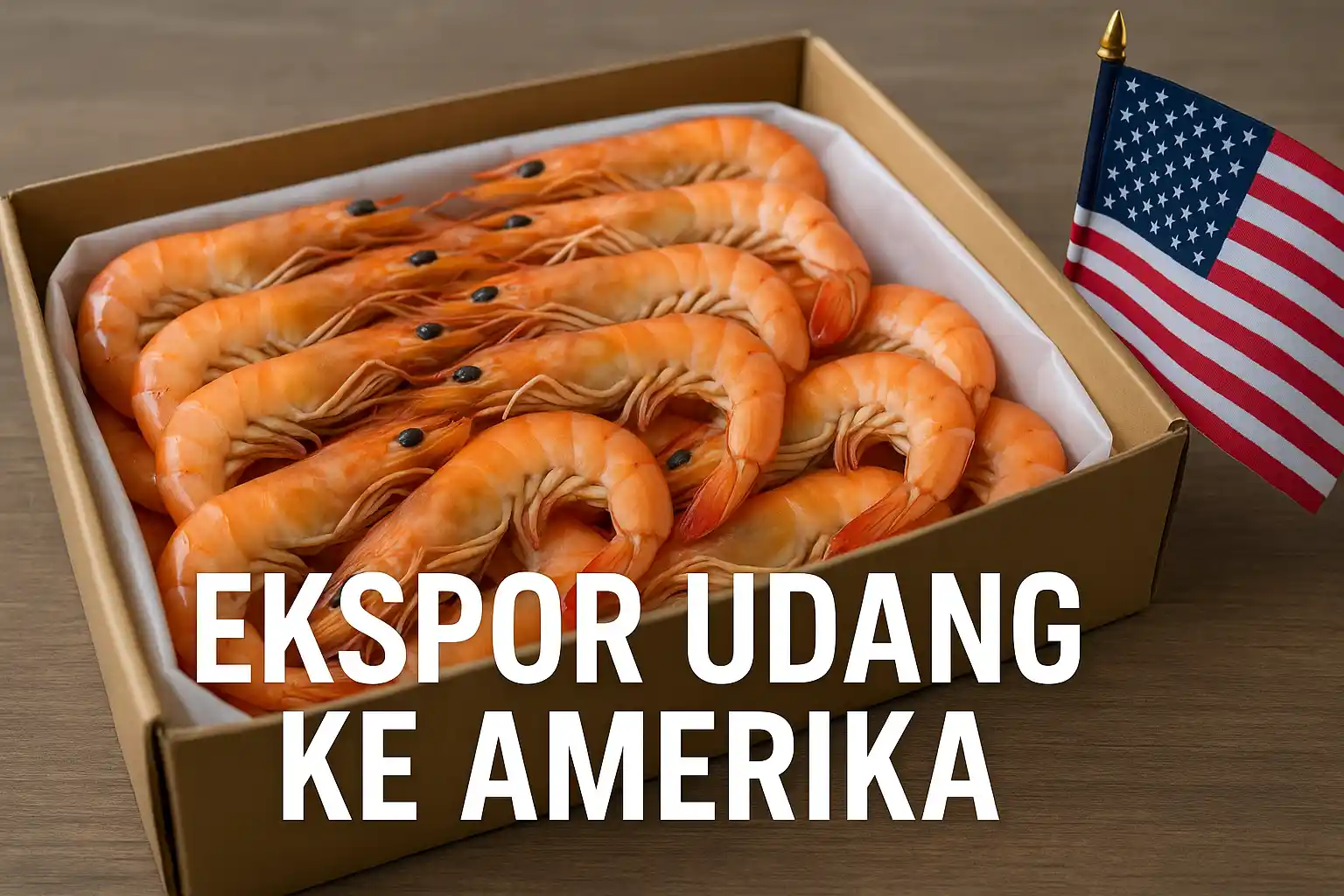 Ekspor udang ke amerika tembus usd 287,34 juta pada kuartal i 2025