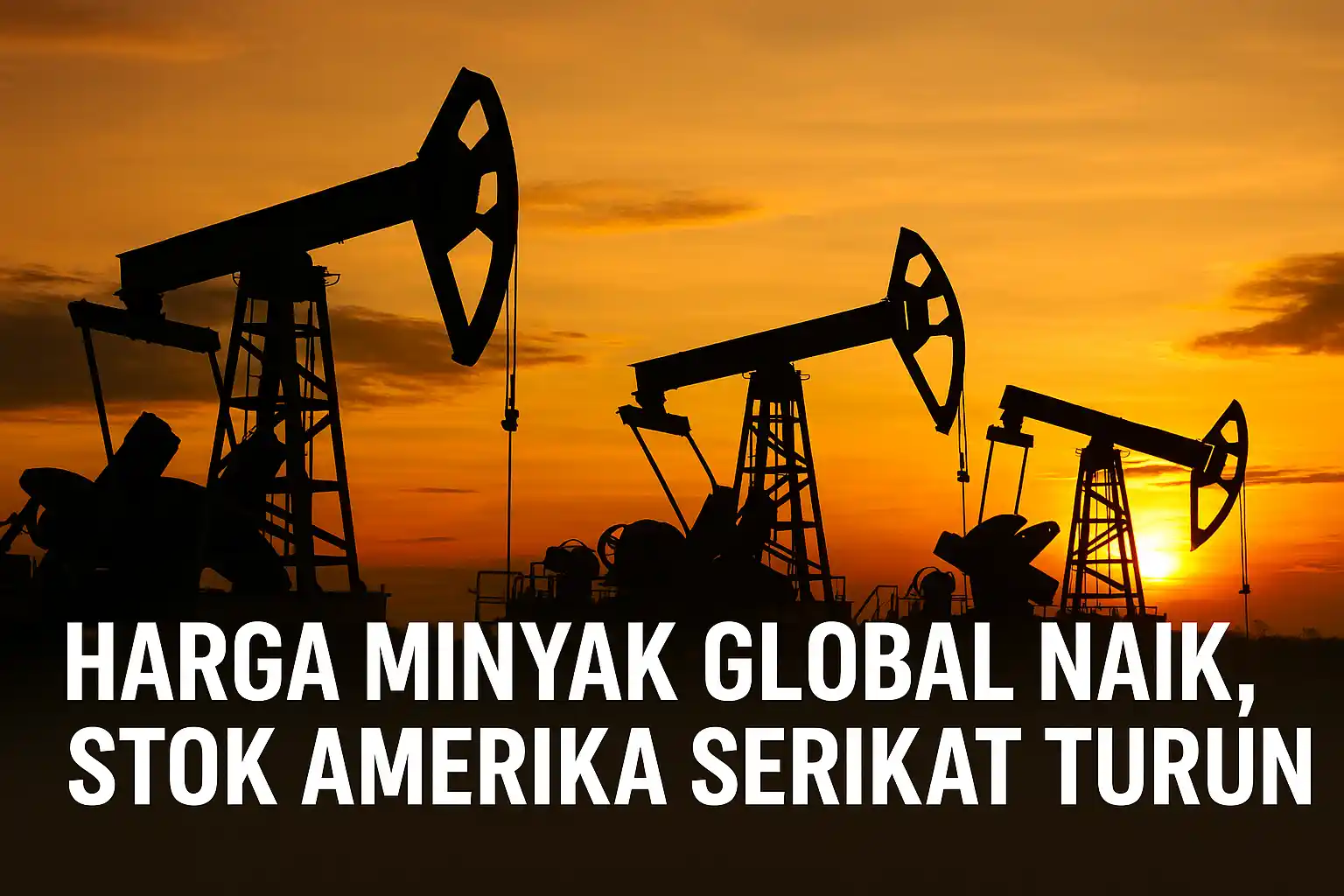 Harga minyak global naik, pasar dunia waspada