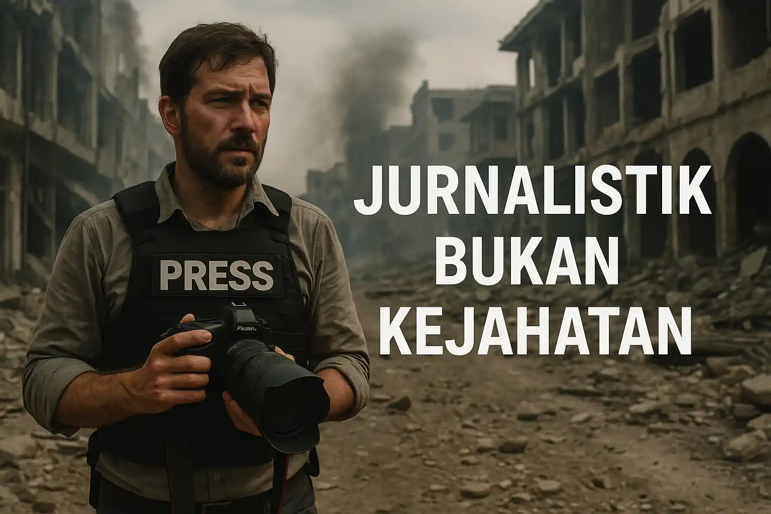 Jurnalistik bukan kejahatan, seruan kuat dunia internasional