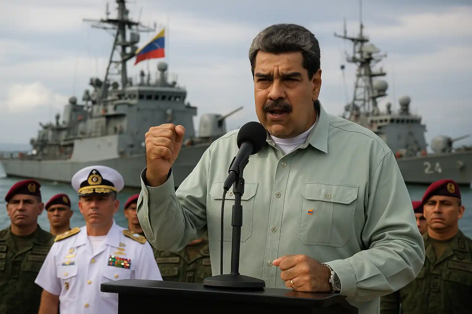 Maduro tak bisa diinvasi, as dikerahkan ke karibia