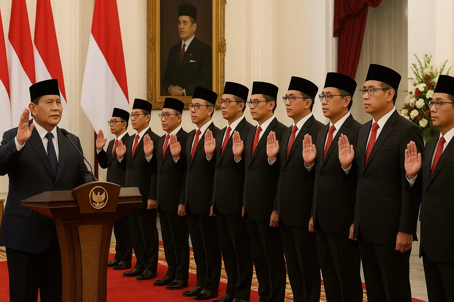 Pelantikan dubes prabowo di istana negara jadi sorotan