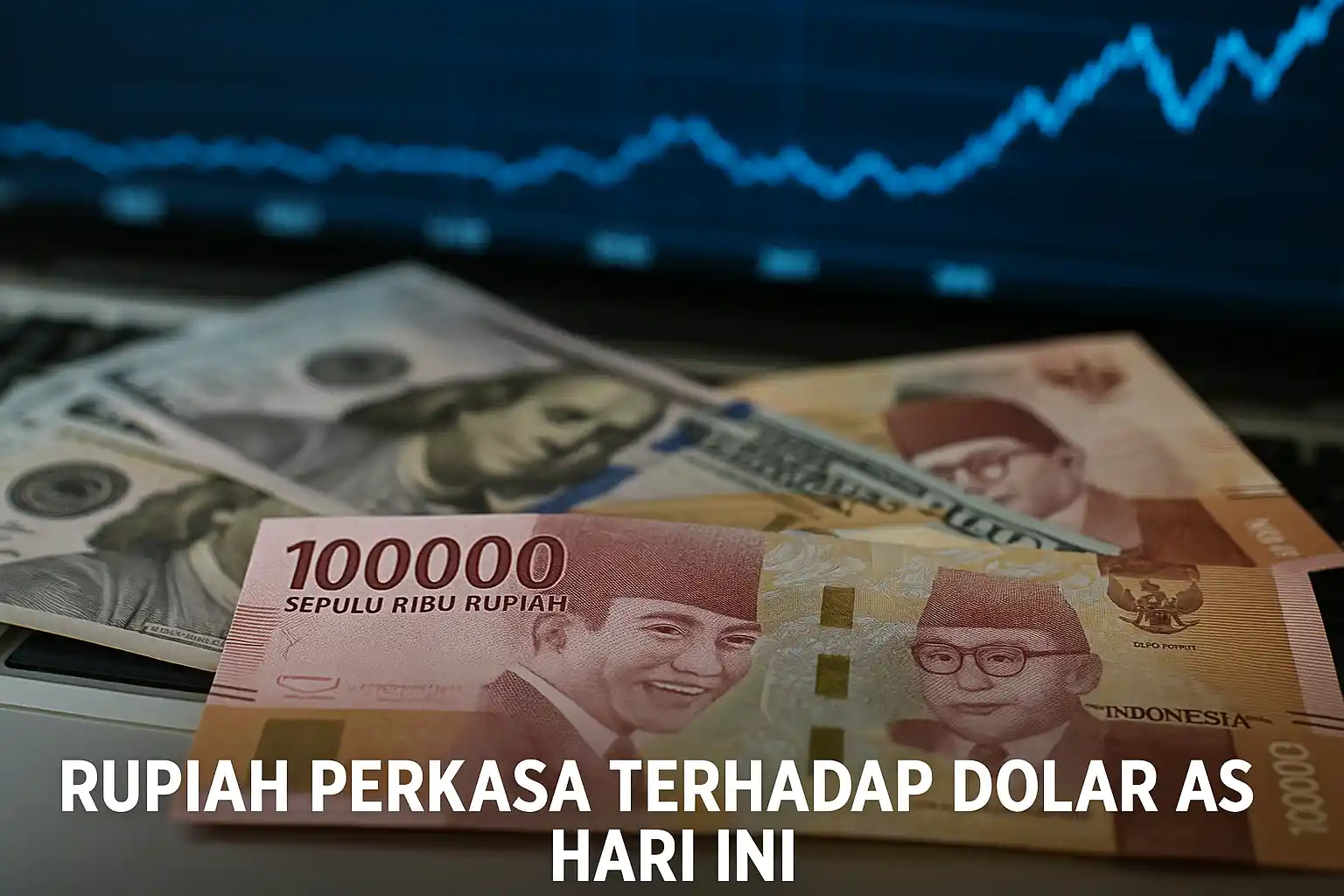 Rupiah perkasa terhadap dolar as hari ini