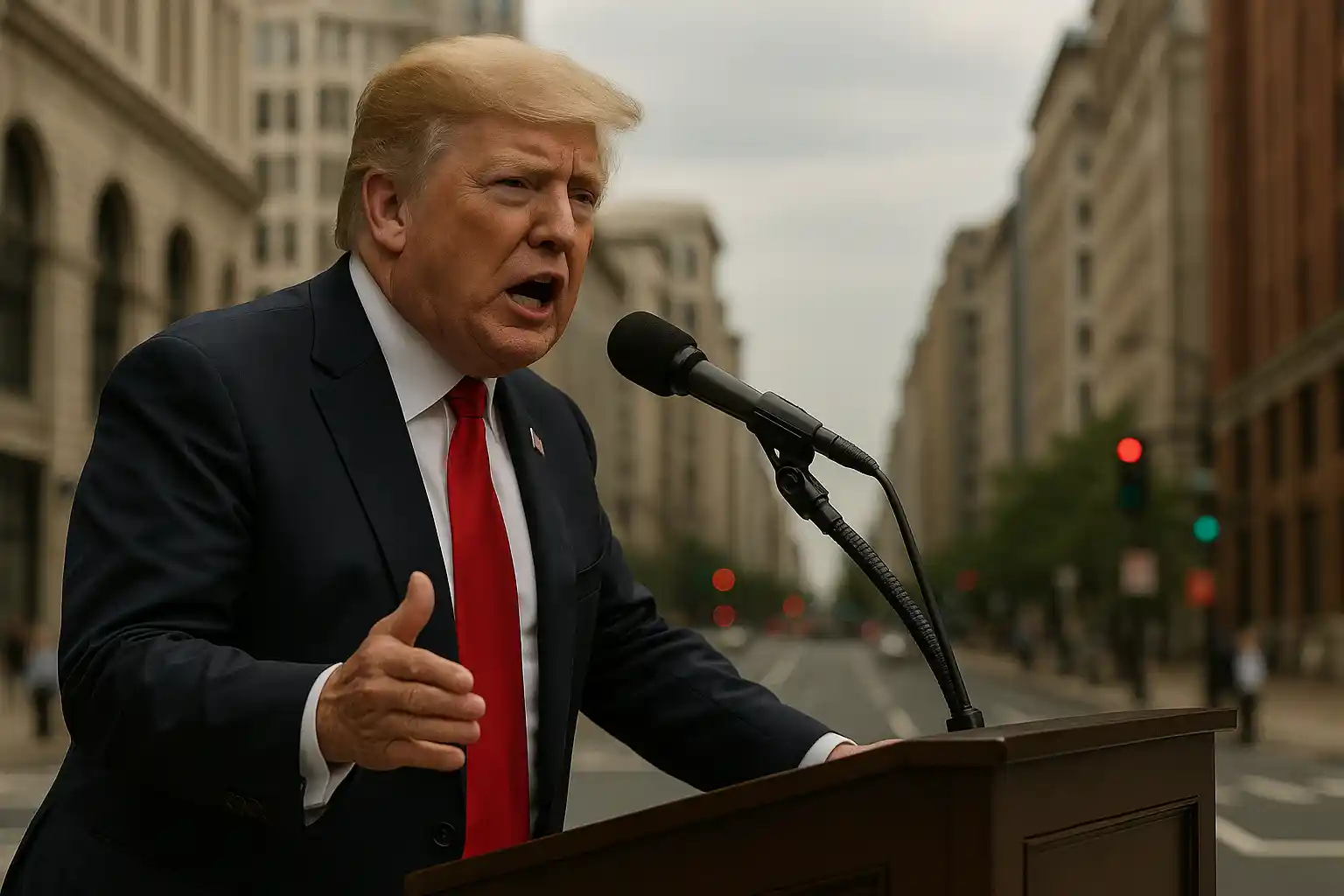 Trump soroti masalah isu keamanan washington