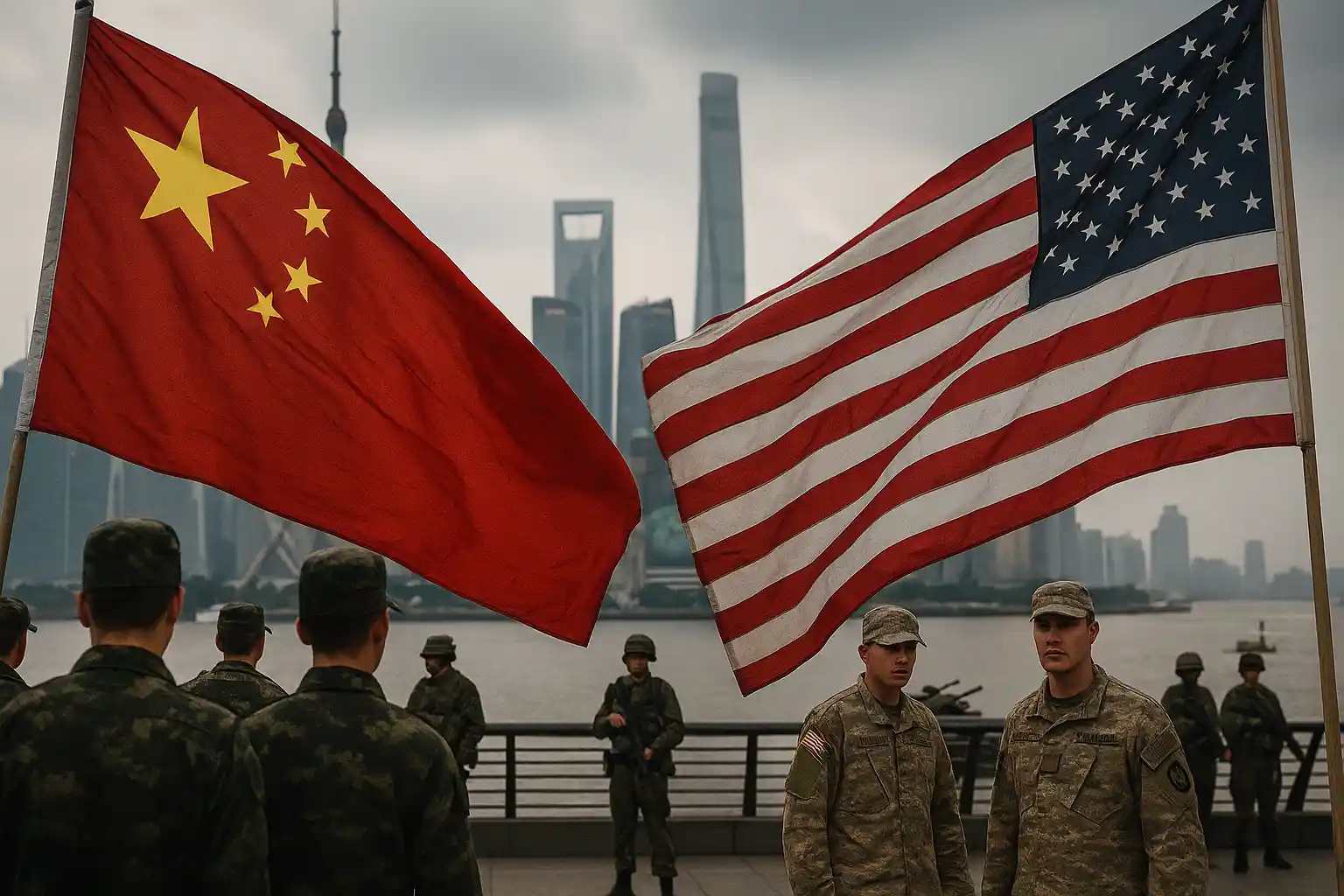 China balas Amerika, ketegangan global meningkat