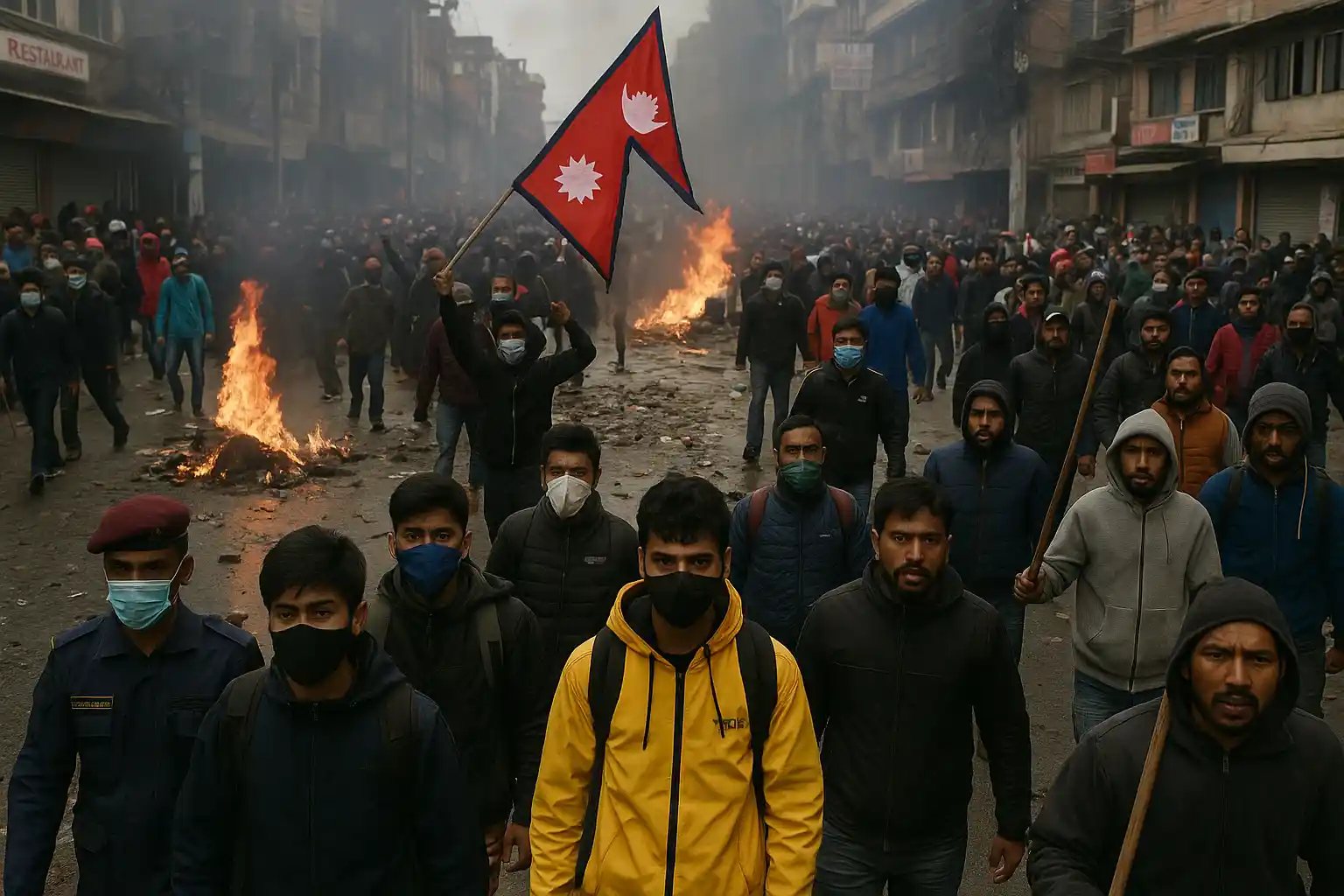 Demo Chaos Nepal Diduga Dalang Amerika Serikat