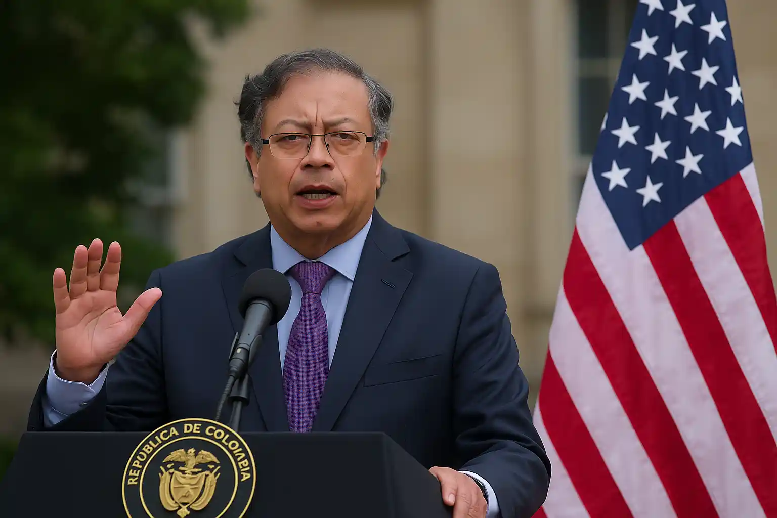 Diplomasi Presiden Kolombia Tantang Trump Amerika