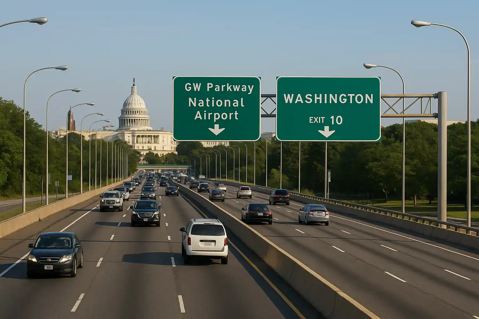 Freeway Gratis Washington Jadi Inspirasi Transportasi IKN