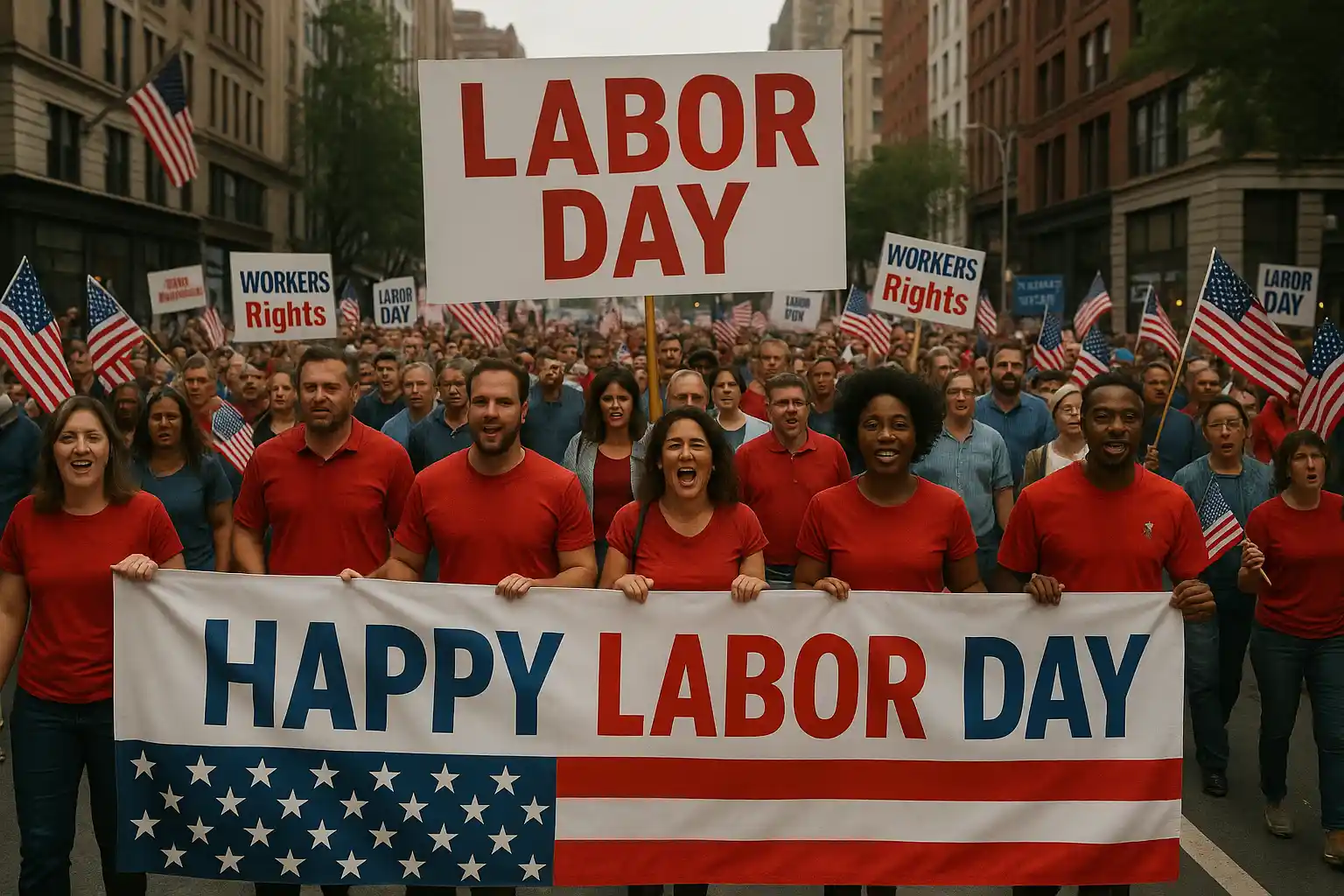 Hari buruh di amerika dan bedanya dengan may day