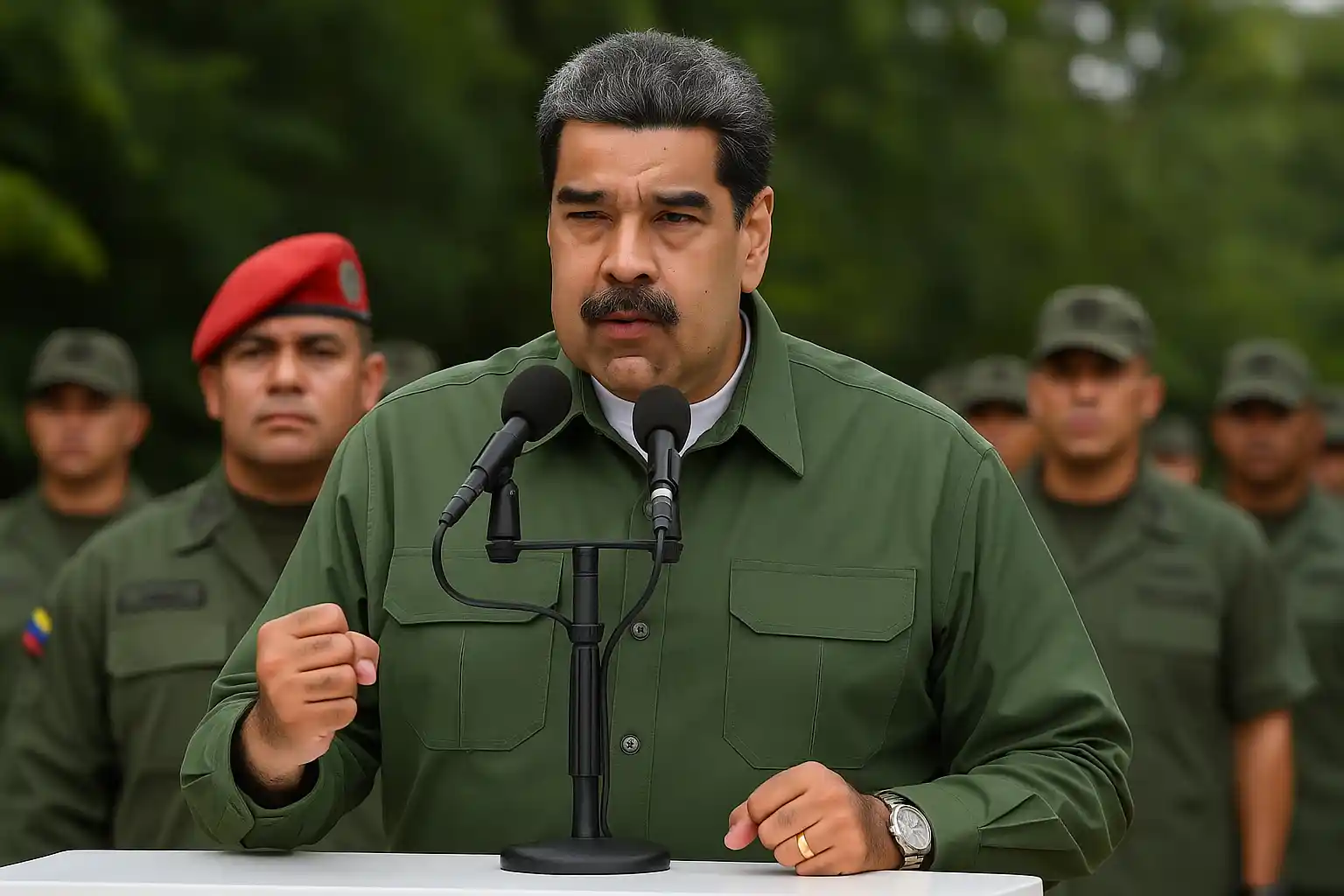 Maduro lawan invasi as, ketegangan venezuela memuncak