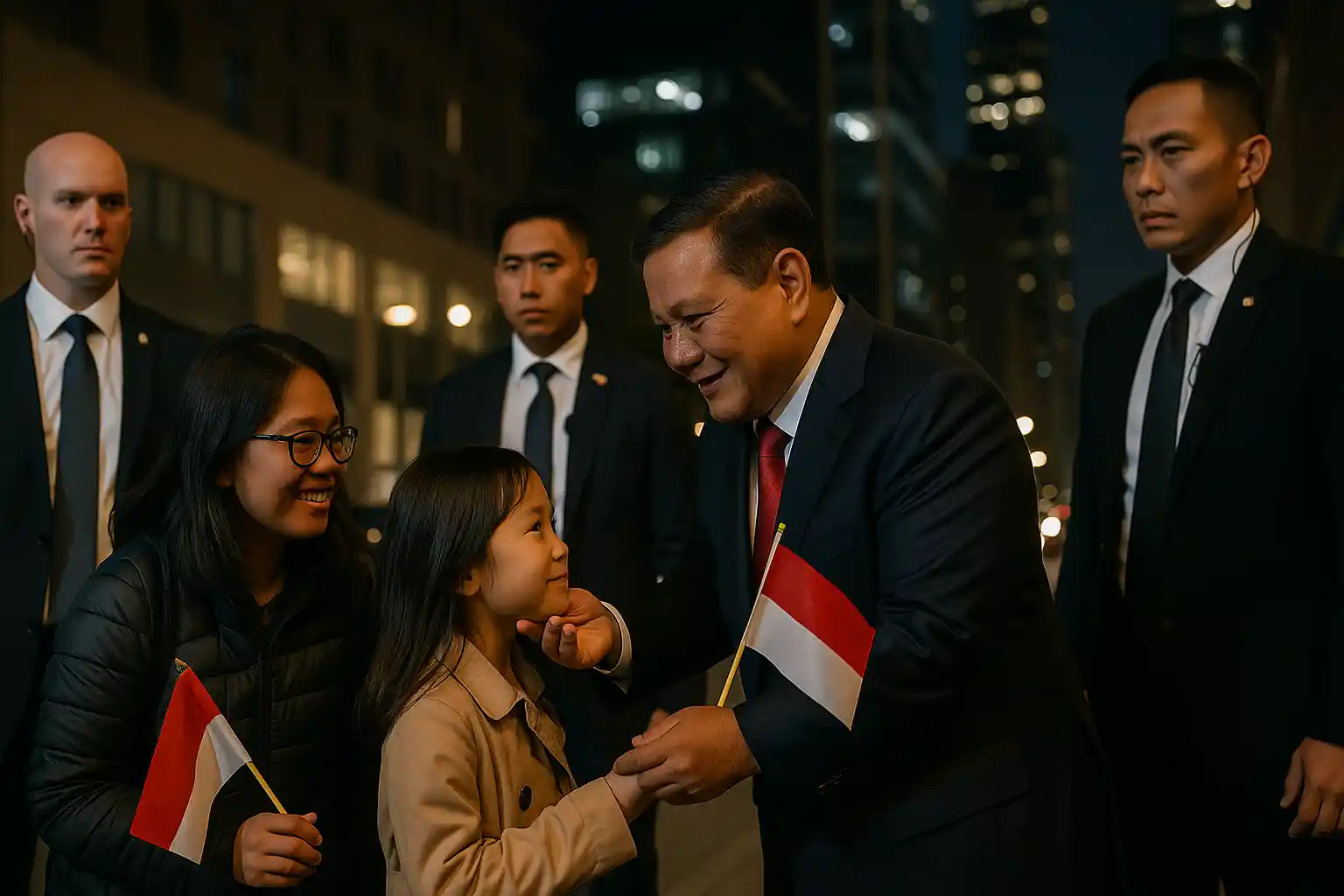 Prabowo di New York disambut diaspora dan pengamanan