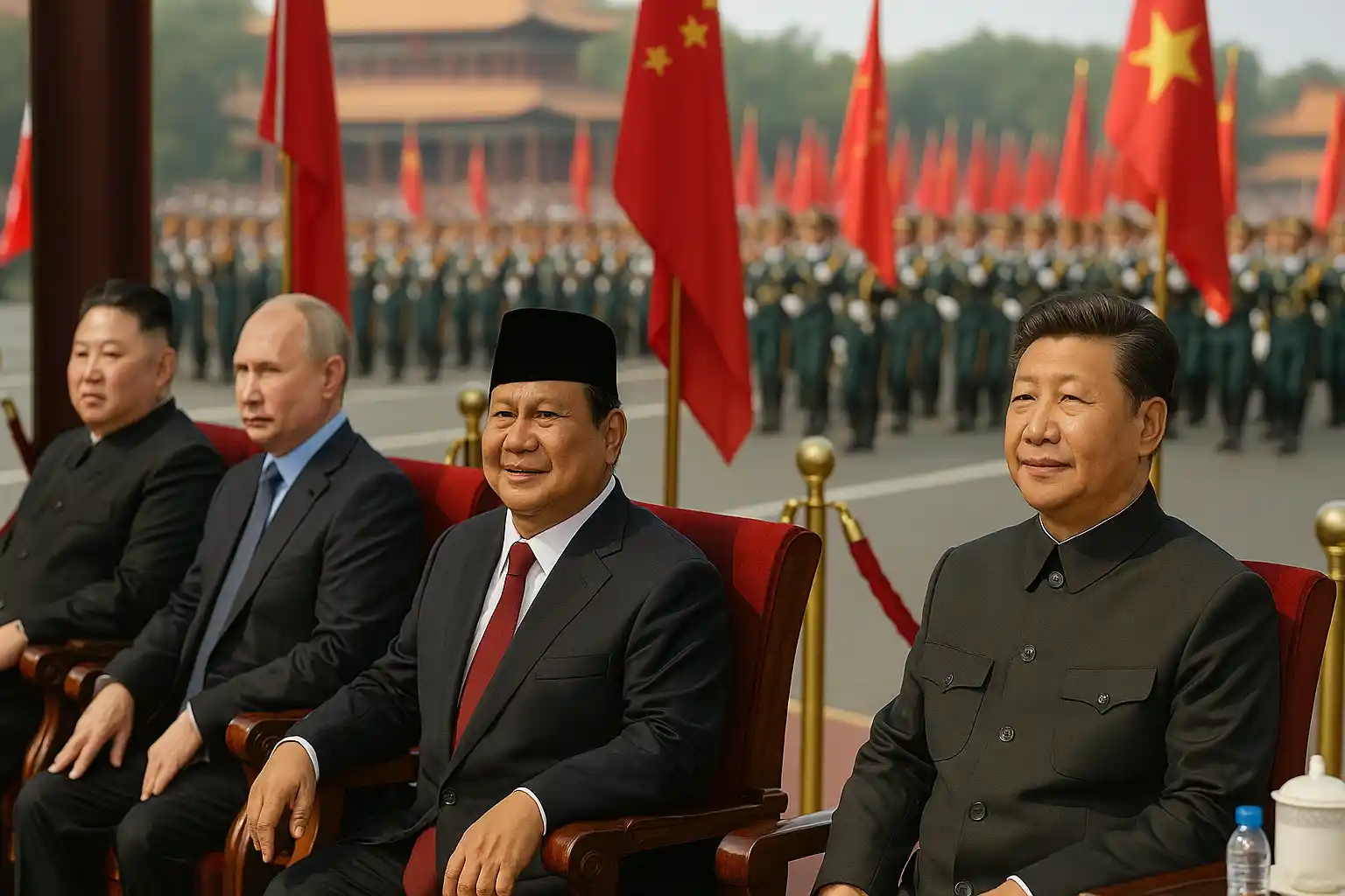 Reaksi Sinis Trump Soal Acara Prabowo di China