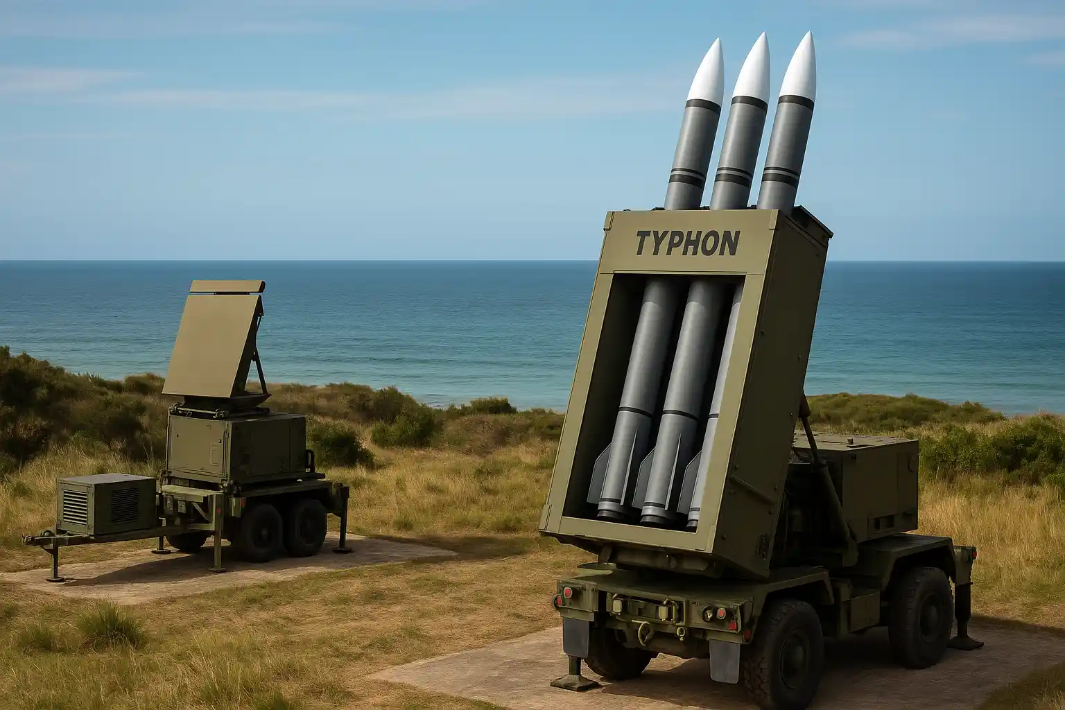 Rudal Typhon Amerika Perluas Jangkauan Hingga China