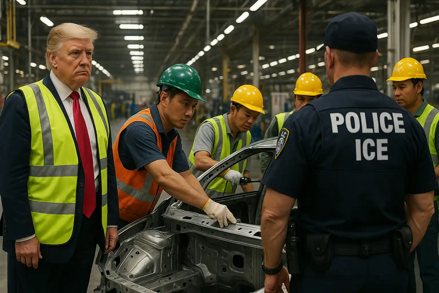 Trump Desak Perusahaan Asing Latih Pekerja AS