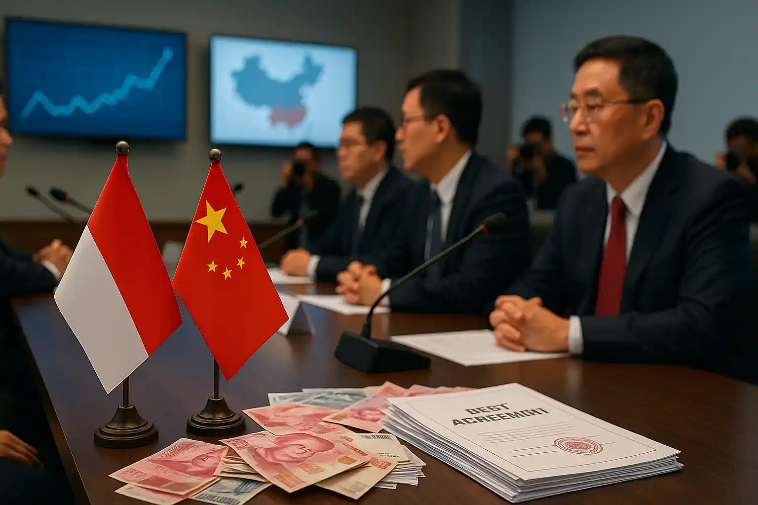 China kreditor ri tantang dominasi as