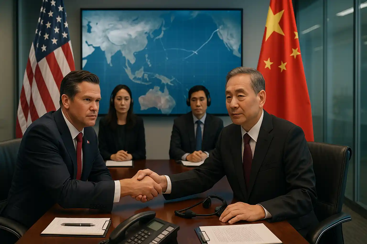 Hotline militer as tiongkok disepakati untuk deeskalasi