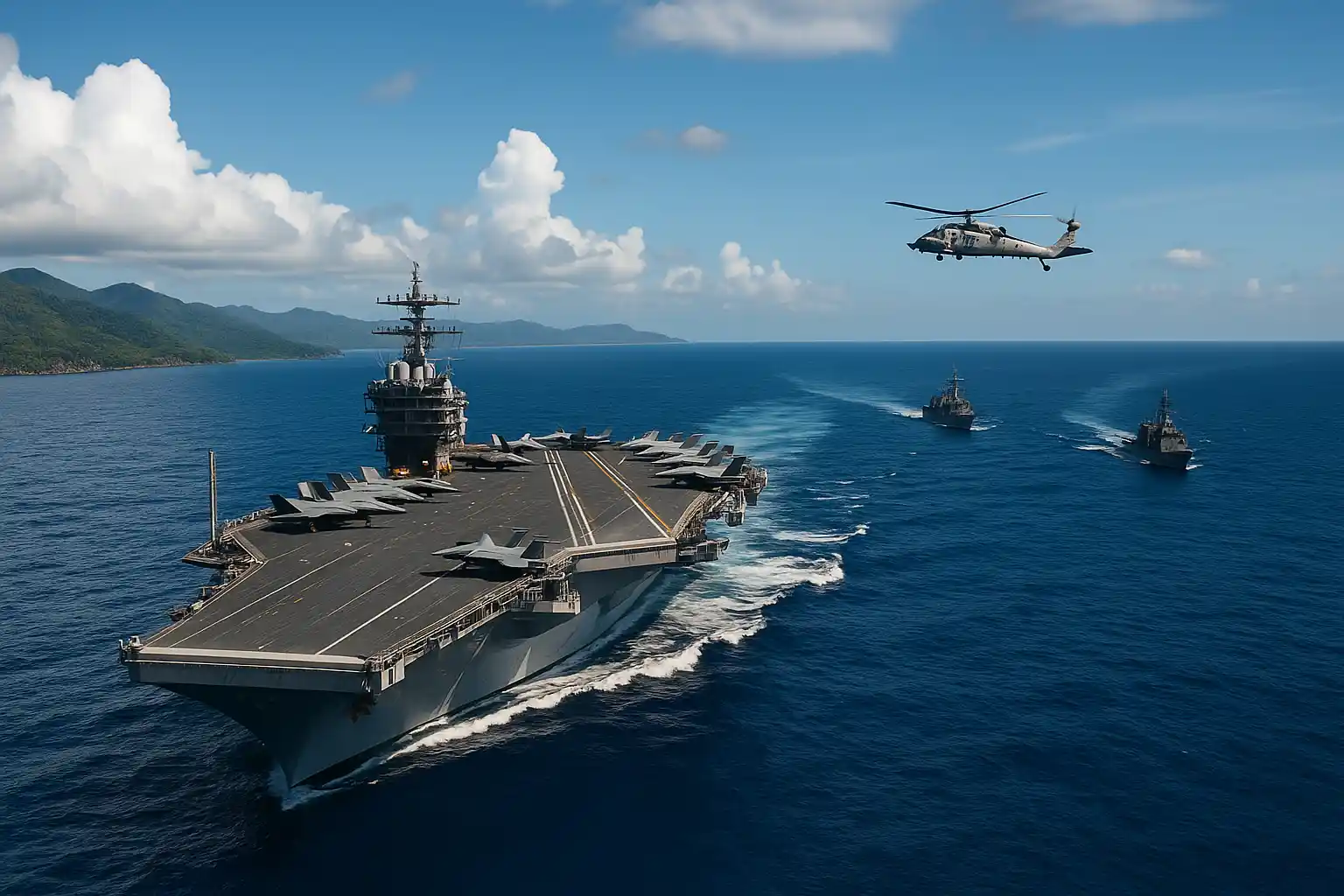 Kapal induk amerika latin memicu ketegangan regional