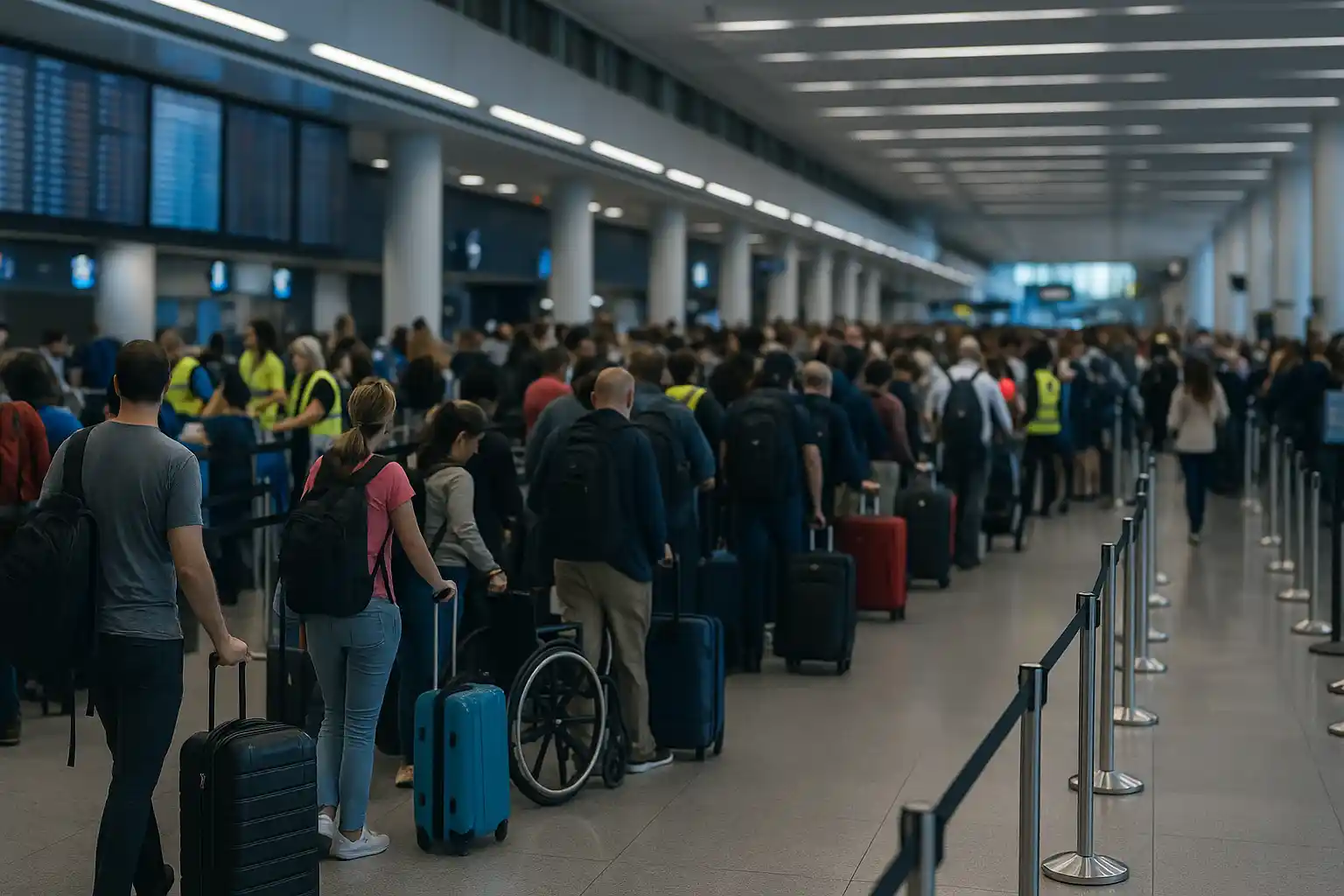 Kekacauan penerbangan as meluas di akhir pekan