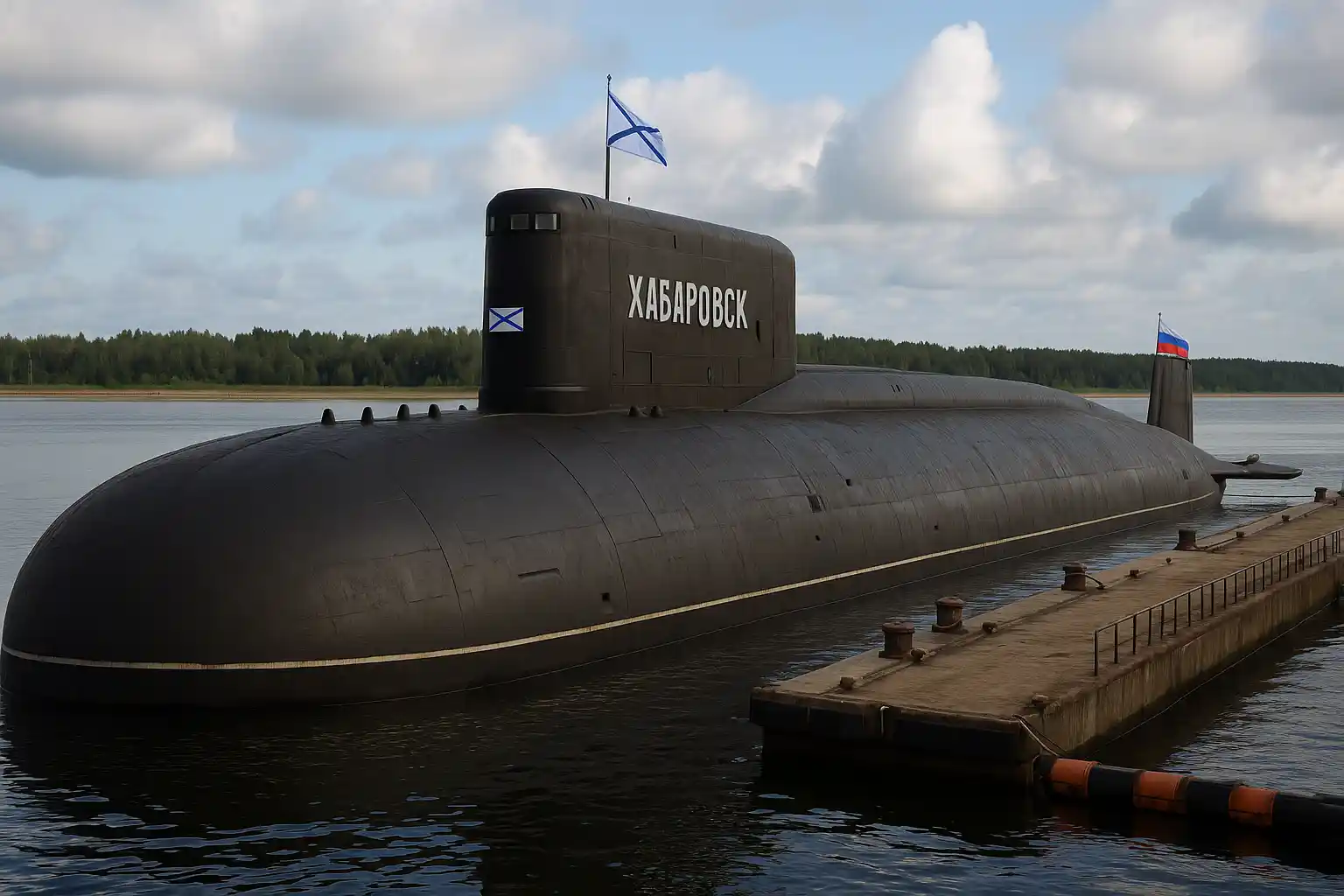 Khabarovsk rusia dan poseidon pengubah strategi laut