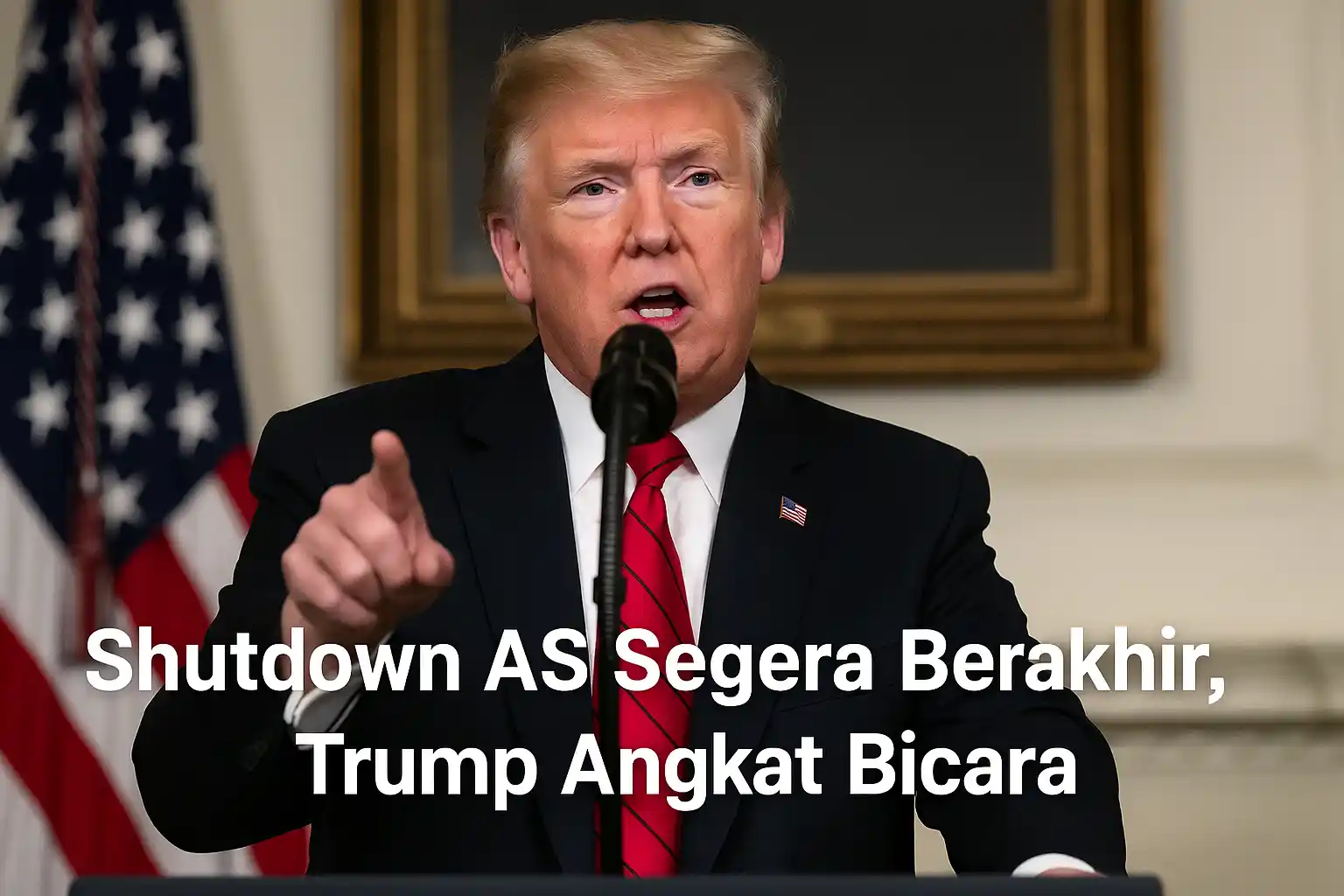 Shutdown as segera berakhir, trump angkat bicara