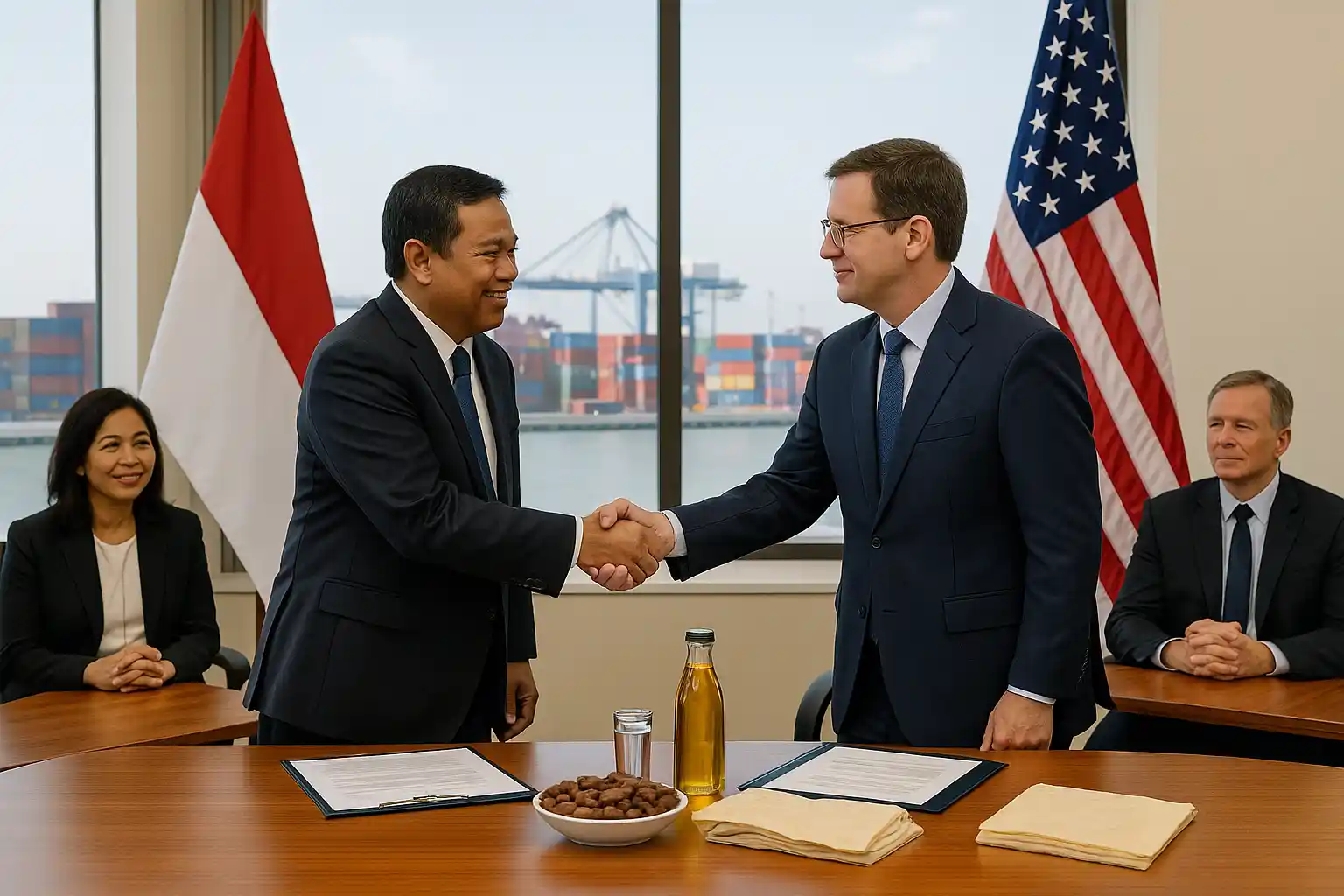 Tarif nol sawit ri dorong kesepakatan dagang as