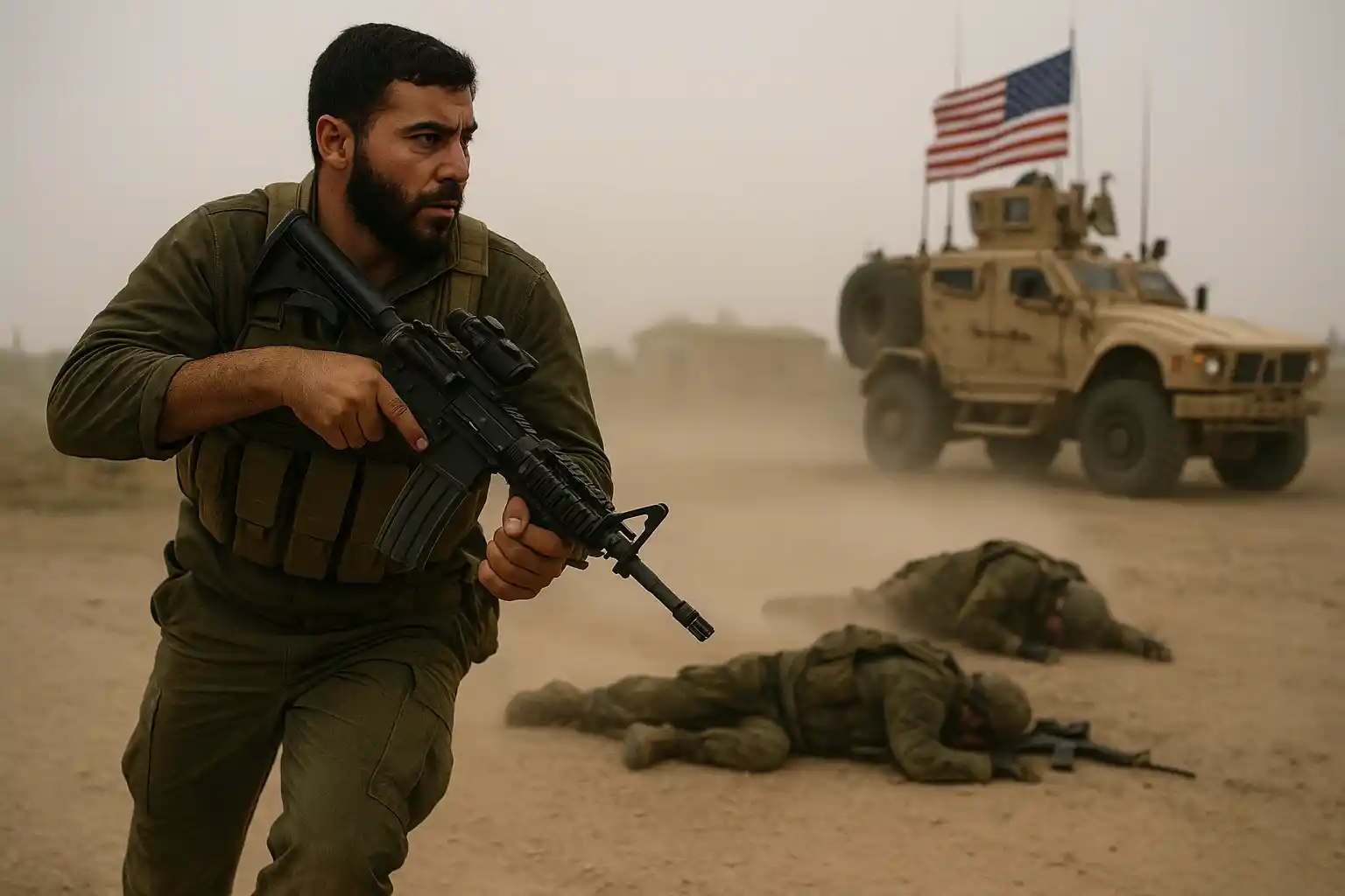 Isis serang patroli gabungan tewaskan prajurit as di suriah