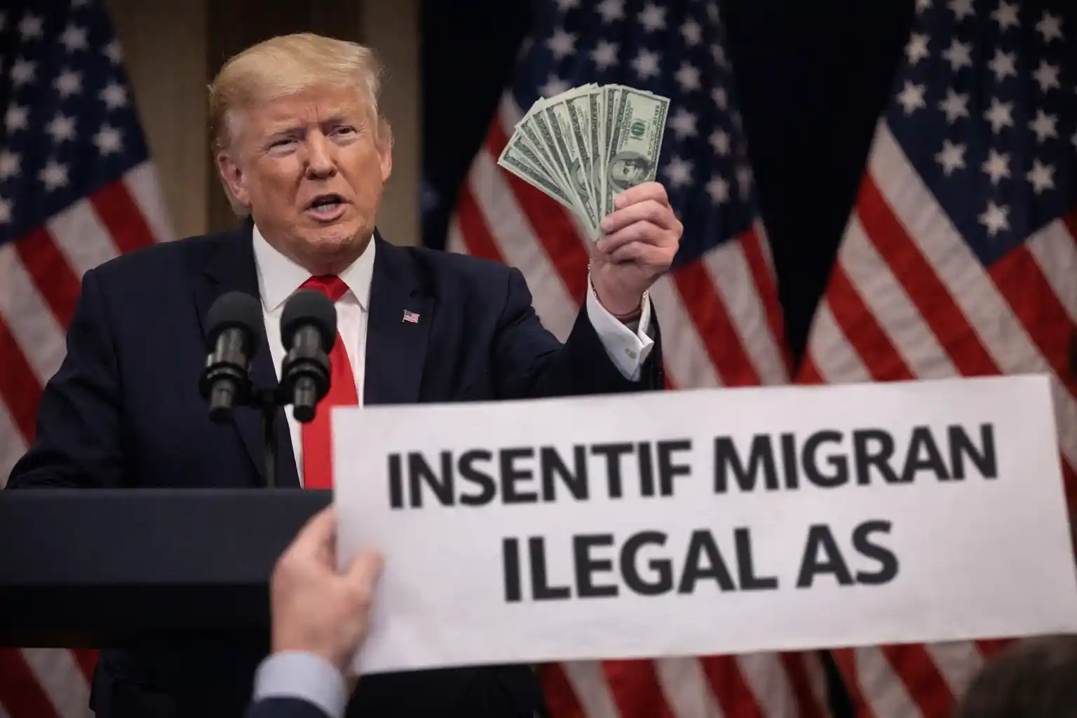 Insentif migran ilegal as tawaran trump tuai kontroversi