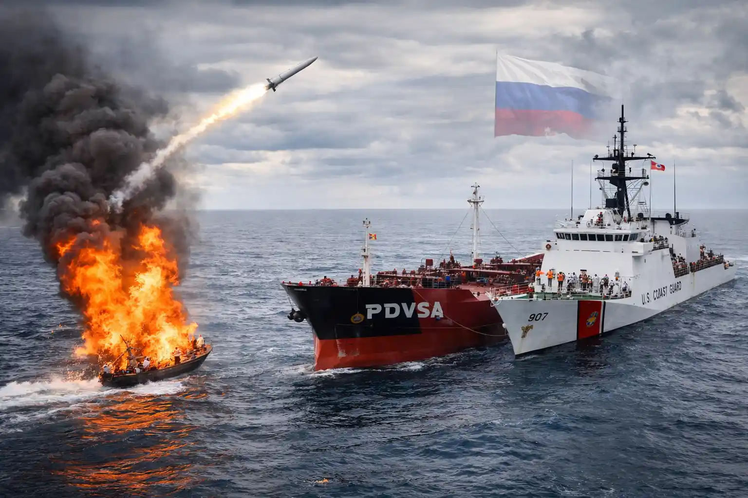 Ketegangan as venezuela naik usai serangan kapal pasifik