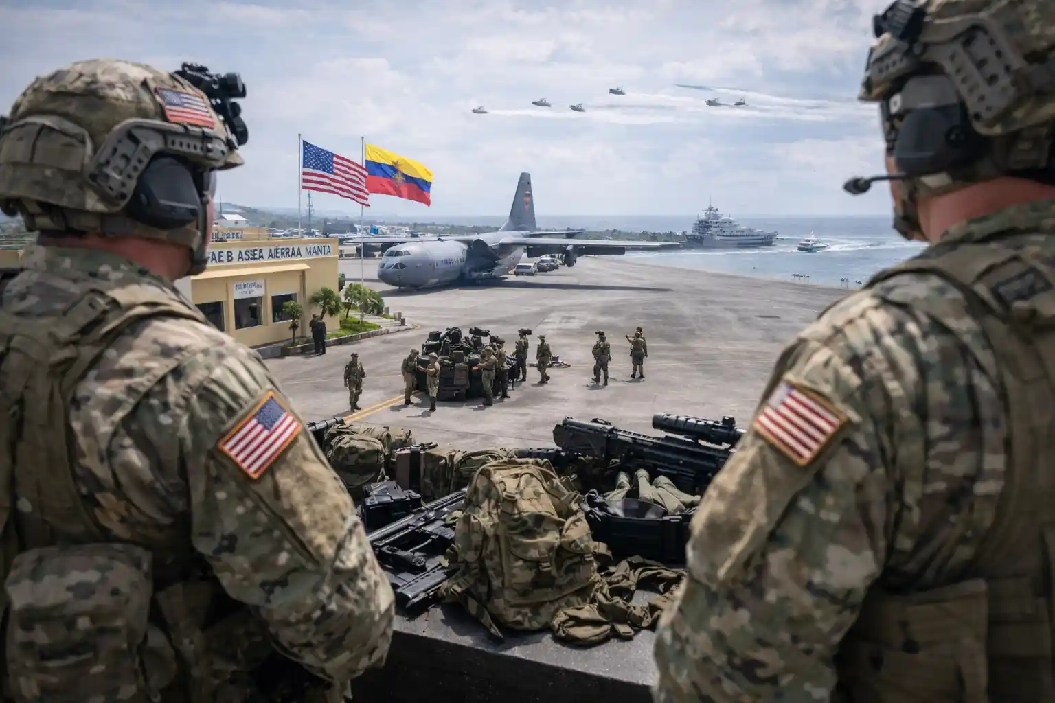 Pasukan as ekuador dikirim trump untuk perangi narkoba